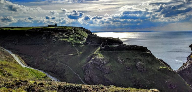 Hrad Tintagel, Cornwall